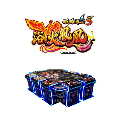 SGS Shooting Fishing Game Software , Multiplayer Fish Table Gambling Game