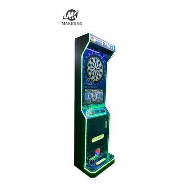 Wooden Dart Machine Coin Operated 70 Kg Arcade Soft Leodarts Machine For Themepark