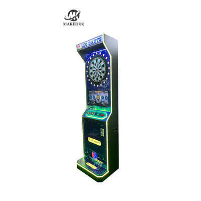Wooden Dart Machine Coin Operated 70 Kg Arcade Soft Leodarts Machine For Themepark