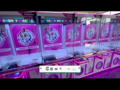 Plüş Oyuncak Yakalama Satış Pencerelerle Yükleme Makinesi Para Çalıştırılan Hediye Ödülü Yükleme Makinesi